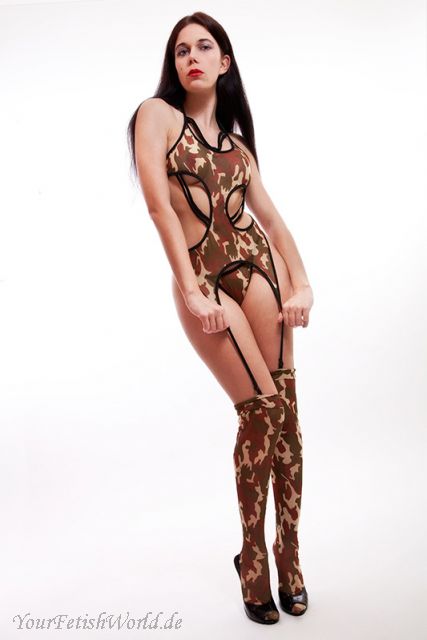 Dessous Set: Body, Str�mpfe, String