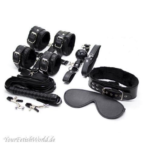 Black  Bondage Starter Kit (7 pieces)