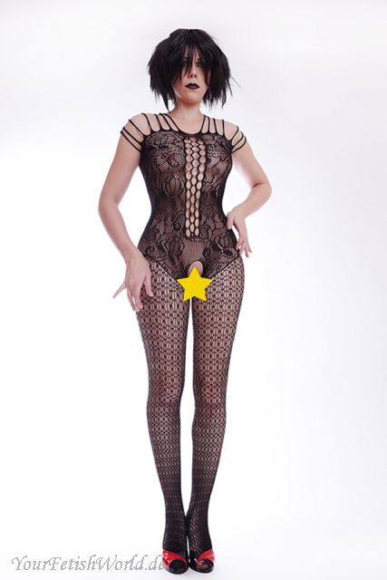 Eleganter Ganzk�rperstrumpfhosen Ouvert