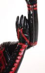 Latex Armstulpen