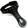 Halsband mit Nieten und O-Ring