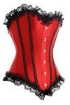 Torselett Satin  Steel Boned Corset with Thong.