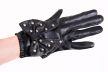 Feminine Leather Gloves with bow