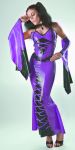 Evening dress wit long gauntlets 