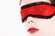 Dessous Set: Body, Armstulpen und Augenbinde