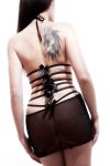 Dessous Set: mini Kleid + String
