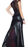Langes  Abendkleid aus Lycra Nr. 2