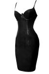 Lack Gothic Evening Dress