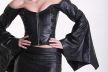 Lammleder Korsett mit Fledermaus �rmel