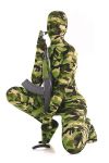 Camouflage  Catsuit Overall Ganzanzug